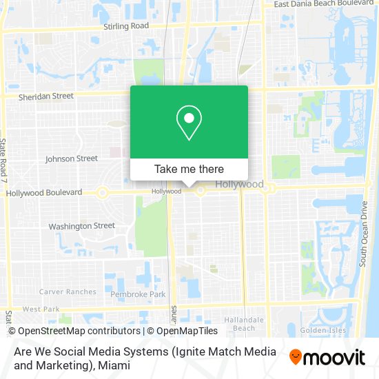 Are We Social Media Systems (Ignite Match Media and Marketing) map