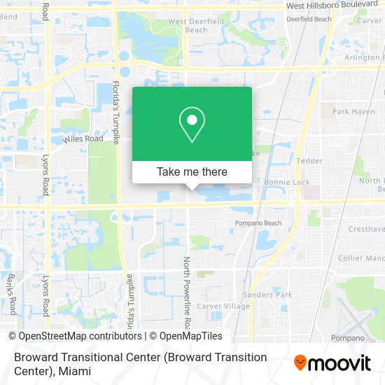 Broward Transitional Center (Broward Transition Center) map