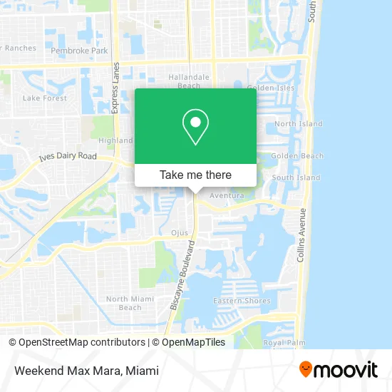 Mapa de Weekend Max Mara