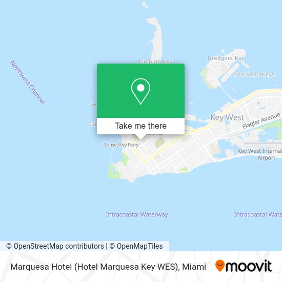 Marquesa Hotel (Hotel Marquesa Key WES) map