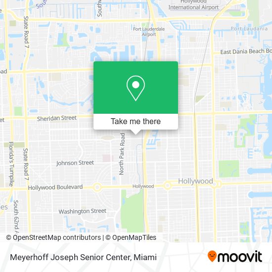 Meyerhoff Joseph Senior Center map