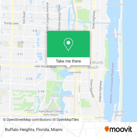 Mapa de Buffalo Heights, Florida