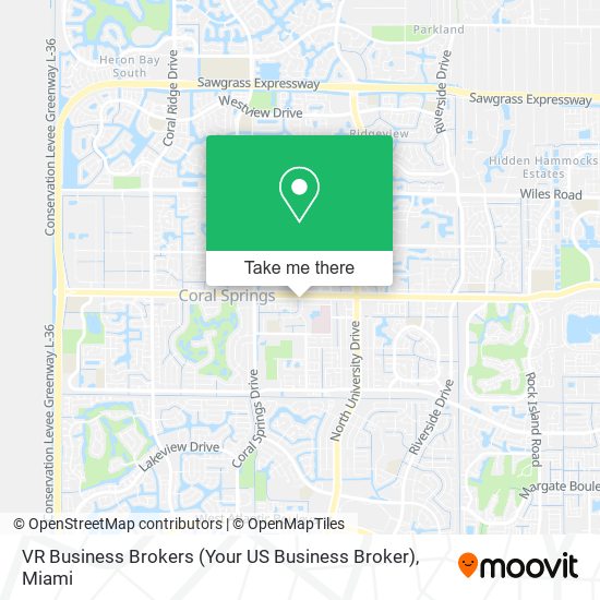 Mapa de VR Business Brokers (Your US Business Broker)