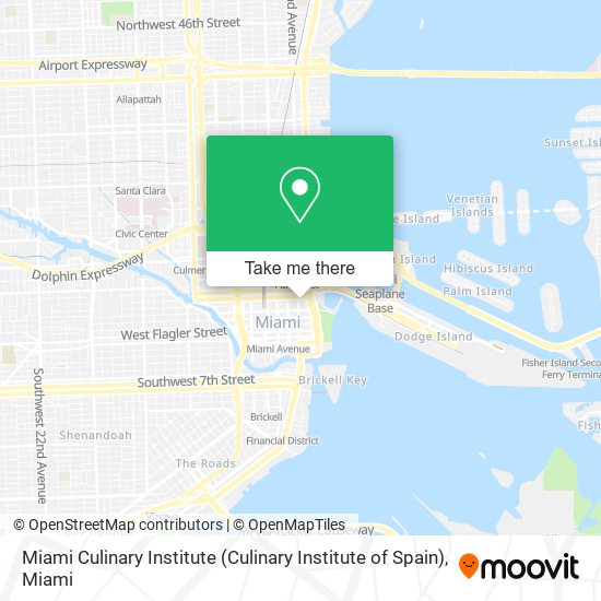 Mapa de Miami Culinary Institute (Culinary Institute of Spain)