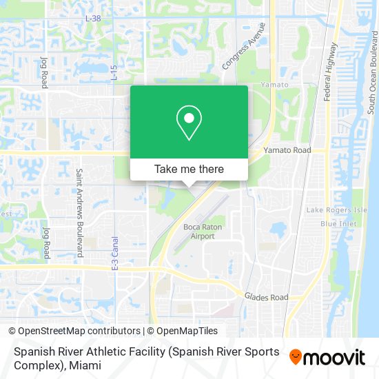 Spanish River Athletic Facility (Spanish River Sports Complex) map