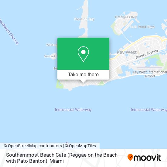 Mapa de Southernmost Beach Café (Reggae on the Beach with Pato Banton)