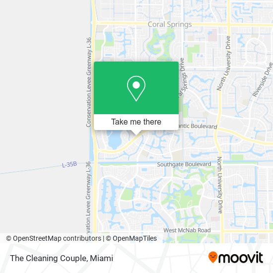 The Cleaning Couple map