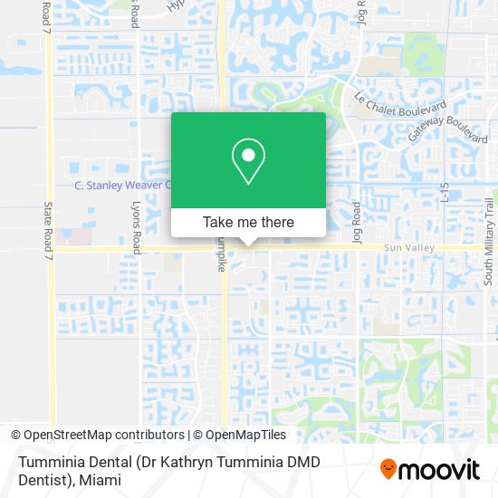 Mapa de Tumminia Dental (Dr Kathryn Tumminia DMD Dentist)