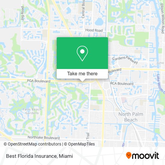 Best Florida Insurance map