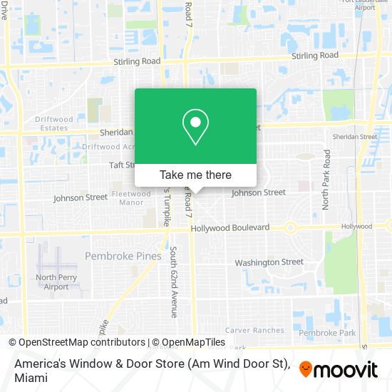 America's Window & Door Store (Am Wind Door St) map