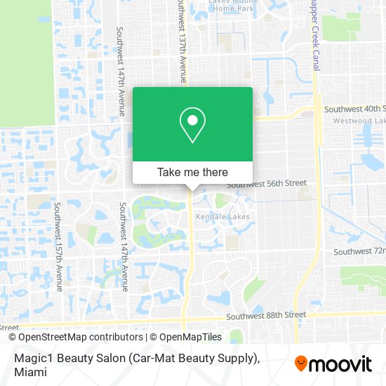 Mapa de Magic1 Beauty Salon (Car-Mat Beauty Supply)