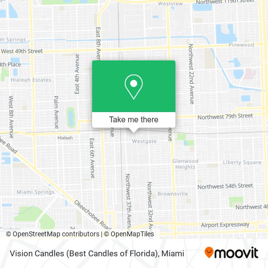 Vision Candles (Best Candles of Florida) map