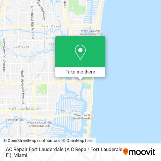 AC Repair Fort Lauderdale (A C Repair Fort Lauderale Fl) map