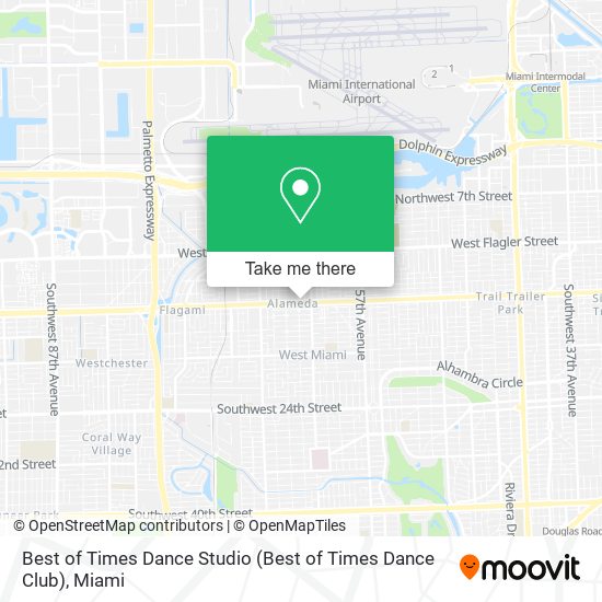 Best of Times Dance Studio map