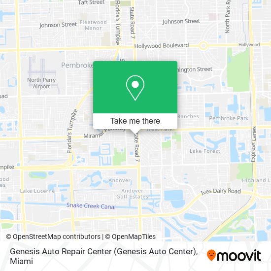 Genesis Auto Repair Center map