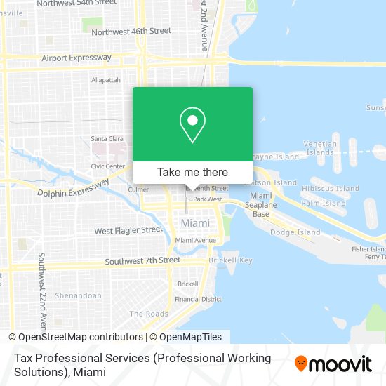 Mapa de Tax Professional Services (Professional Working Solutions)