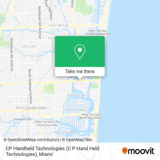 CP Handheld Technologies (C P Hand Held Technologies) map