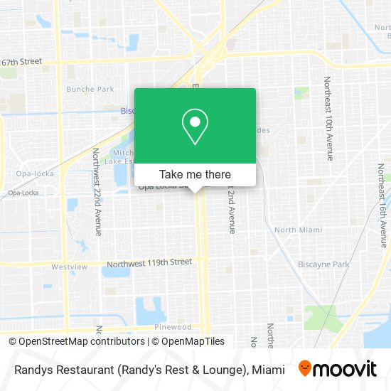 Randys Restaurant (Randy's Rest & Lounge) map