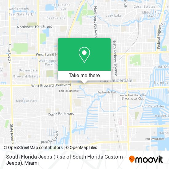 South Florida Jeeps (Rise of South Florida Custom Jeeps) map