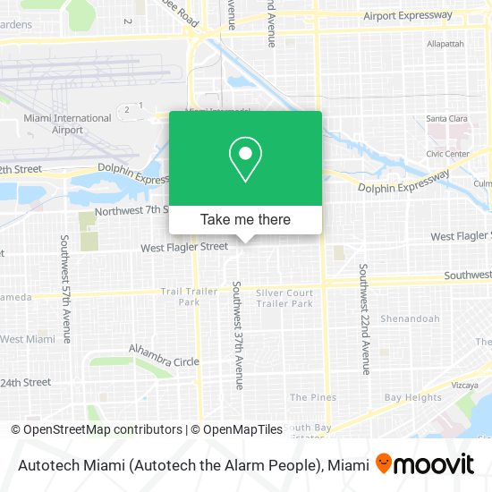 Autotech Miami (Autotech the Alarm People) map