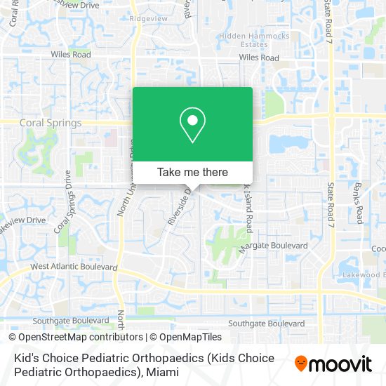 Kid's Choice Pediatric Orthopaedics (Kids Choice Pediatric Orthopaedics) map