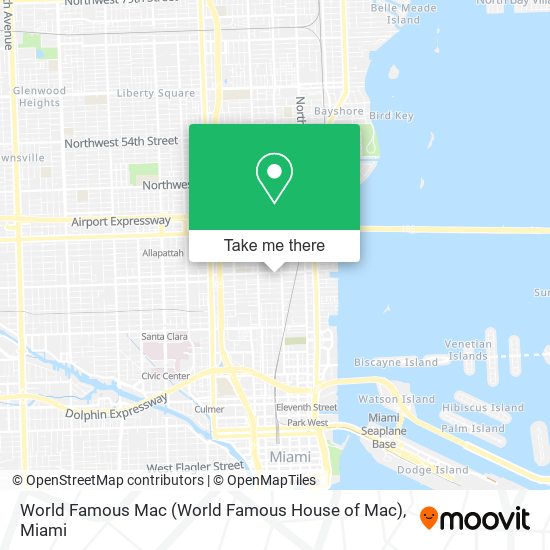 World Famous Mac (World Famous House of Mac) map