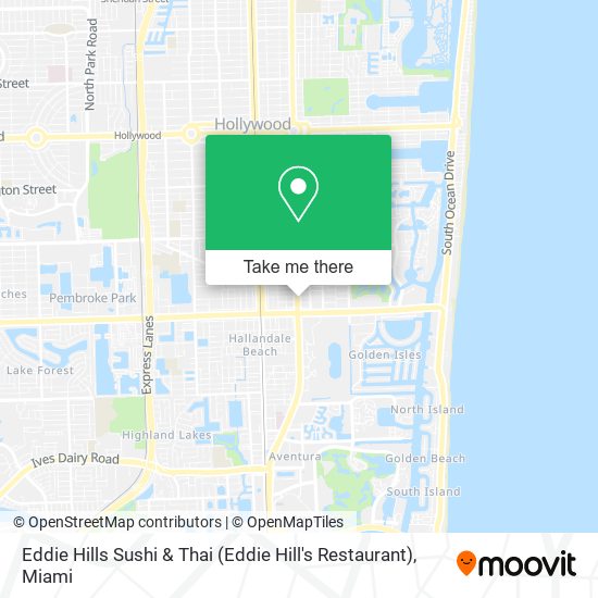 Eddie Hills Sushi & Thai (Eddie Hill's Restaurant) map