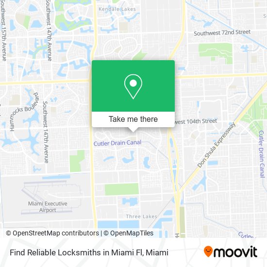 Mapa de Find Reliable Locksmiths in Miami Fl