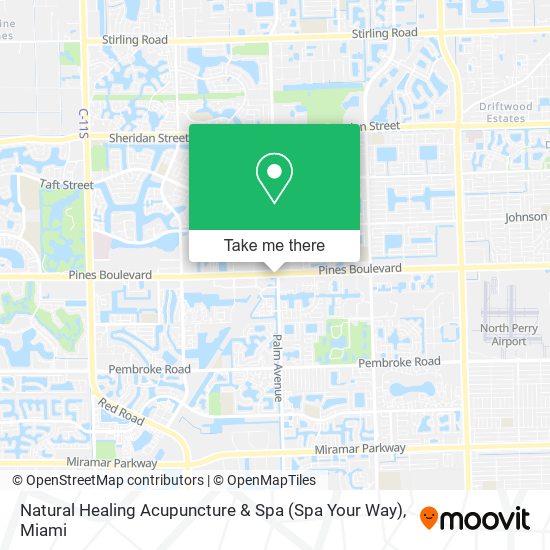 Natural Healing Acupuncture & Spa (Spa Your Way) map