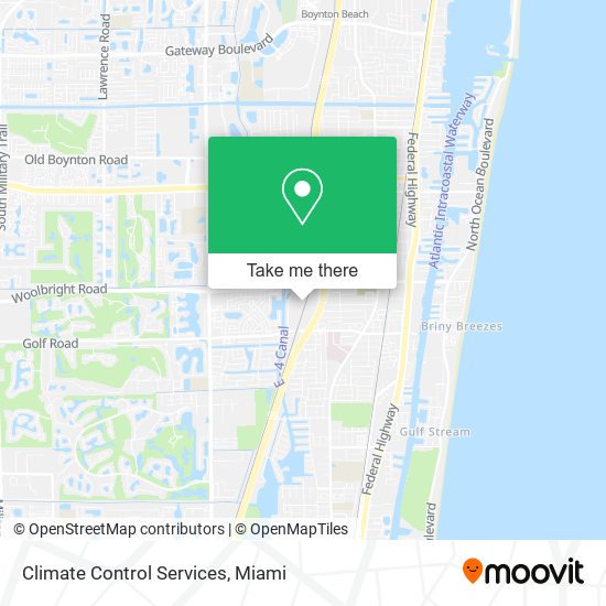 Climate Control Services map
