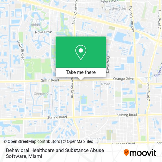 Mapa de Behavioral Healthcare and Substance Abuse Software