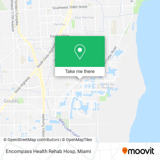 Encompass Health Rehab Hosp map