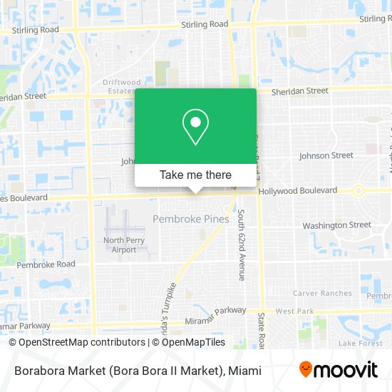 Borabora Market (Bora Bora II Market) map