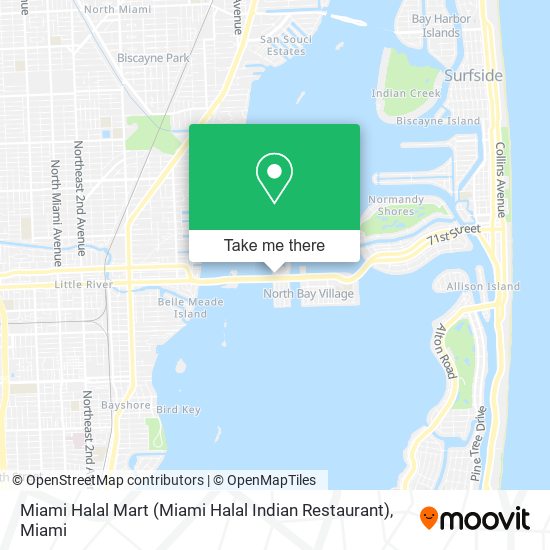 Miami Halal Mart (Miami Halal Indian Restaurant) map