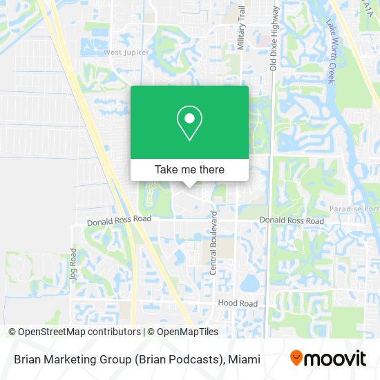 Mapa de Brian Marketing Group (Brian Podcasts)
