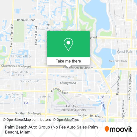 Palm Beach Auto Group (No Fee Auto Sales-Palm Beach) map