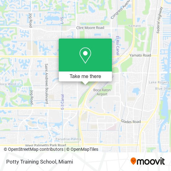 Potty Training School map