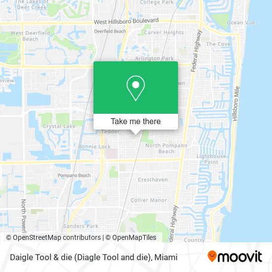 Daigle Tool & die (Diagle Tool and die) map