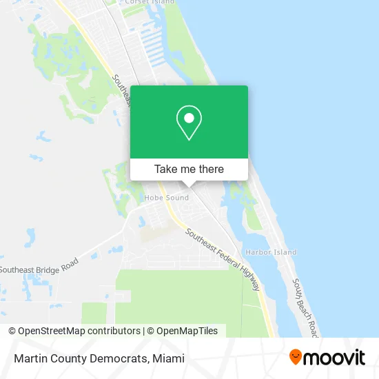Martin County Democrats map