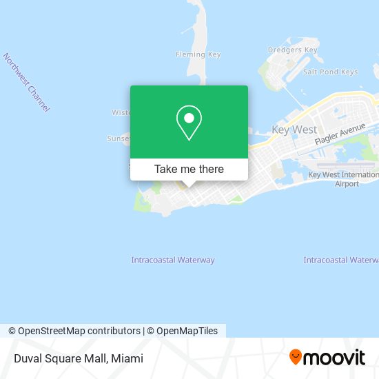 Duval Square Mall map