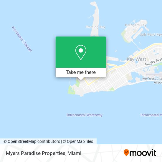 Myers Paradise Properties map