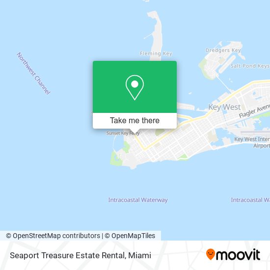 Seaport Treasure Estate Rental map