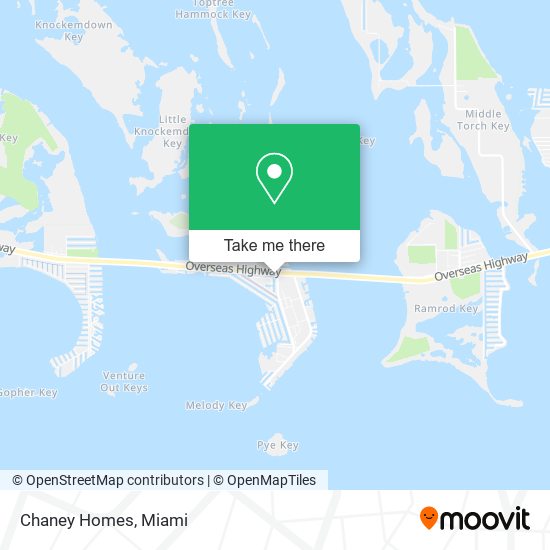 Chaney Homes map