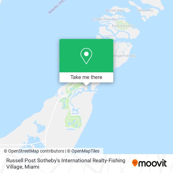 Mapa de Russell Post Sotheby's International Realty-Fishing Village