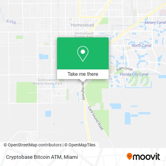 Cryptobase Bitcoin ATM map