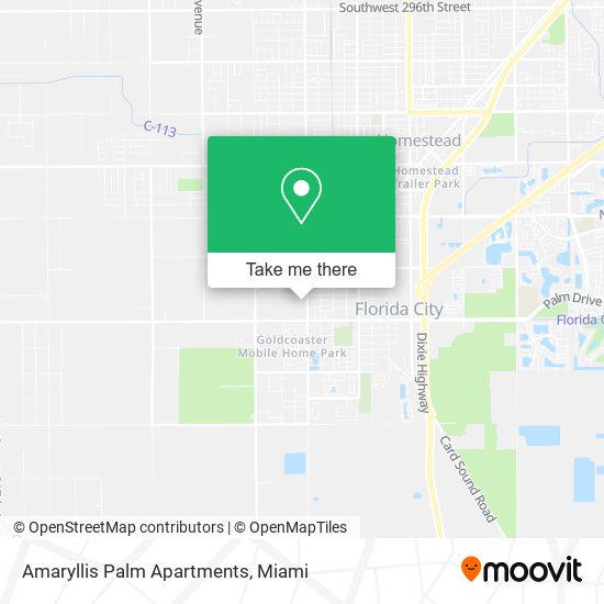 Amaryllis Palm Apartments map
