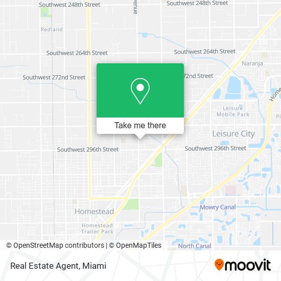 Real Estate Agent map