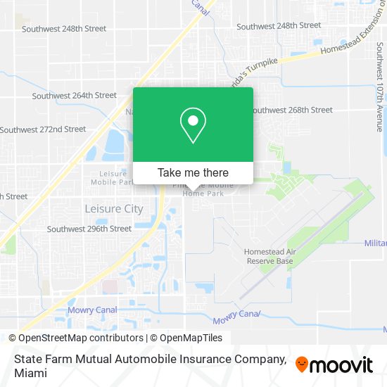 State Farm Mutual Automobile Insurance Company map