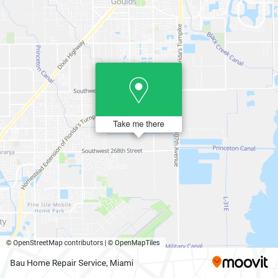 Bau Home Repair Service map