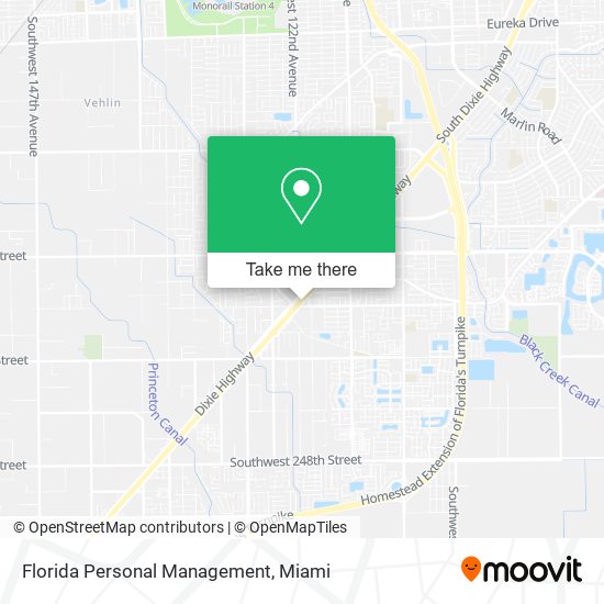 Mapa de Florida Personal Management